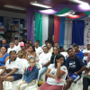 Recebendo os Alunos do PHE e EJA no início do ano letivo 2019 com apresentação de Teatro e Histórias com fantoches – 11/02/19 – Foto 13